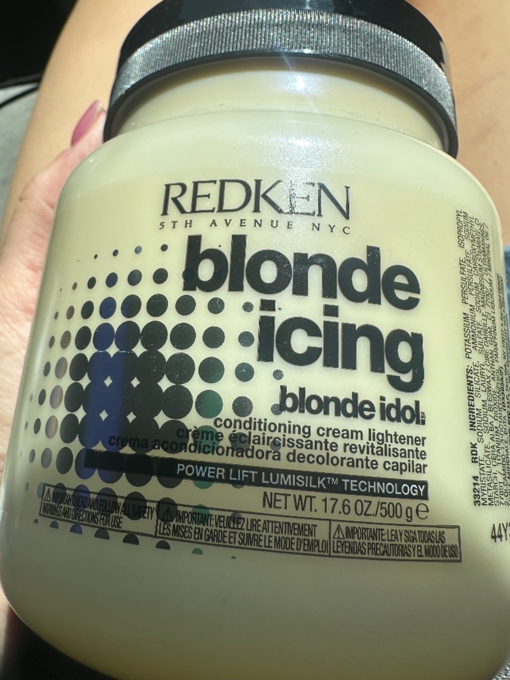 redken blonde icing